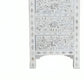 Mother Of pearl Tall Boy Chest Of 6 Drawer in Floral Pattern