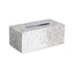 Handmade Mother Of Pearl Mosaic pattern Tissue Box