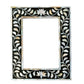 Handmade Customized Mother of Pearl Black Photo Frame