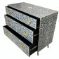 Mother Of pearl Inlay chest of drawers in floral pattern