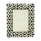 Handmade Customized Mother of Pearl Black Photo Frame