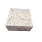 Customized Handmade Mother of Pearl Floral Pattern Jewelry Box