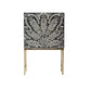 Customized Handmade Bone Inlay Peacock Pattern Bar Cabinet