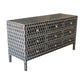 handmade Bone Inlay Chest Of 9 Drawers Beautiful Honeycomb Design Handmade Dresser Inlay Furniture Cabinet