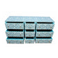 Handmade Customized Bone Inlay Moroccan Pattern Chest of 9 Drawer