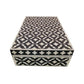 Customized Bone Inlay Handmade Moroccan Pattern Jewelry Box