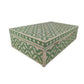 Customized Bone Inlay Handmade Moroccan Pattern Jewelry Box