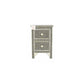 Personalized Handmade Bone Inlay Set Of 2 Bedside Tables Home Decor Furniture Attractive Floral Design Entrance Tables