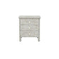 Personalized Handmade Bone Inlay 3 Drawer Honeycomb Design Bedside Table/ Attractive Home Deco