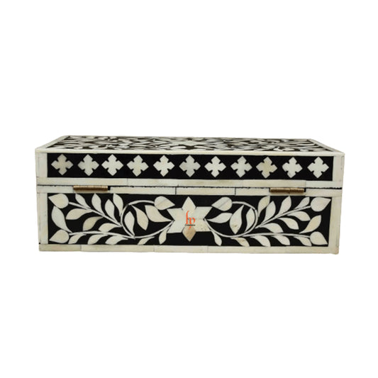 Handmade Bone Inlay Jewelery Box Beautiful Jewelery Box Muti-Purpose Bone Inlay Box Beautifully Crafted Attractive Box by hpCreations