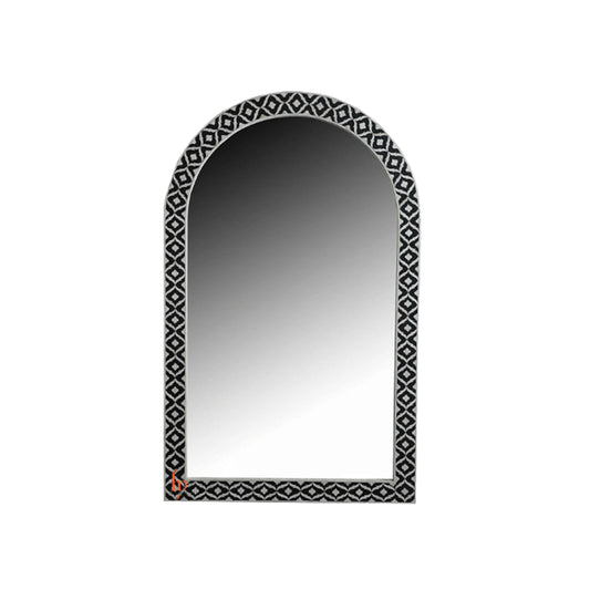Handmade Bone Inlay Mirror Beautifully Crafted Mirror Frame Indian Decorative Wall Mirror