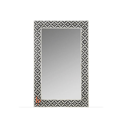 Handmade Bone Inlay Rectangle Mirror Frame Beautiful Wall Mirror Frame Best Home Decor Mirror Design Bedroom Mirror Frame