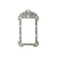 Bone Inlay Scalloped Mirror Black Home Decor Mirror Living Room Mirror