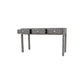 Handmade Customized Bone Inlay Star Eye Pattern 3 Drawer Console Table