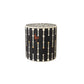 Personalized Handmade Antique Designer Bone Inlay side table dots pattern