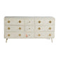 Handmade Bone Inlay Nine Drawer Storage Dresser Bone Inlay Buffet for Home Decor Purpose. I