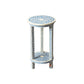 Handmade Bone Inlay Modern Antique Floral Design Stool Home Decor Furniture Beautifully Design Classic Vintage Furniture