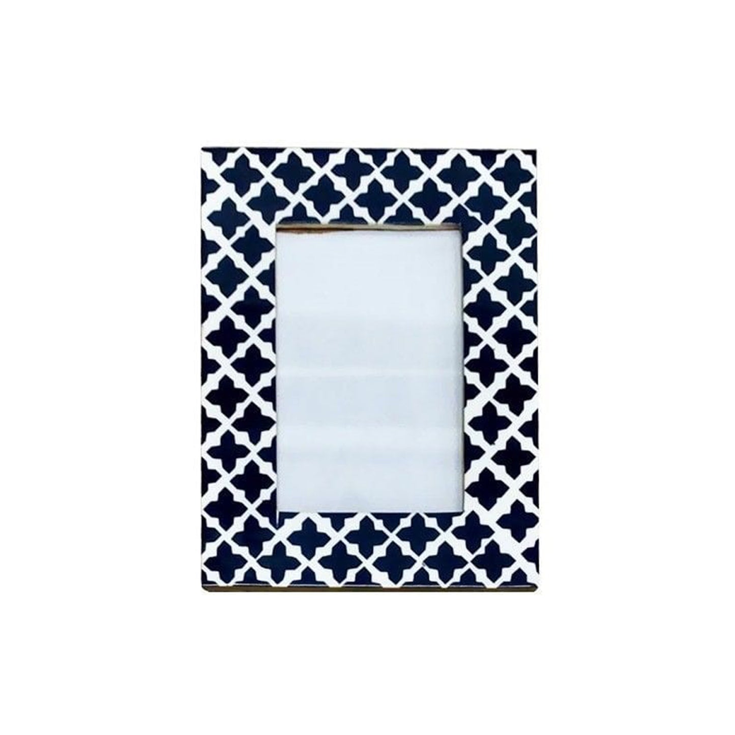 Handmade Customized Bone Inlay moroccan Pattern Photo Frame