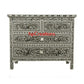 Handmade Bone Inlay Chest Of Drawers With Four Drawer by hpCreations