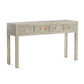 Handmade Bone Inlay Console 4 Drawer Geometric Design Stunning Look Entrance Table Beautiful Home Decor Table Furniture