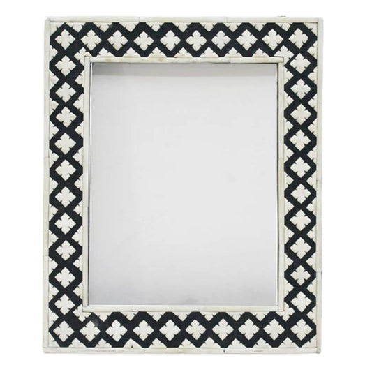 Handmade Customized Bone Inlay  Pattern Photo Frame Best For Home Decor