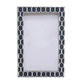 Handmade Customized Bone Inlay  Pattern Photo Frame Best For Home Decor