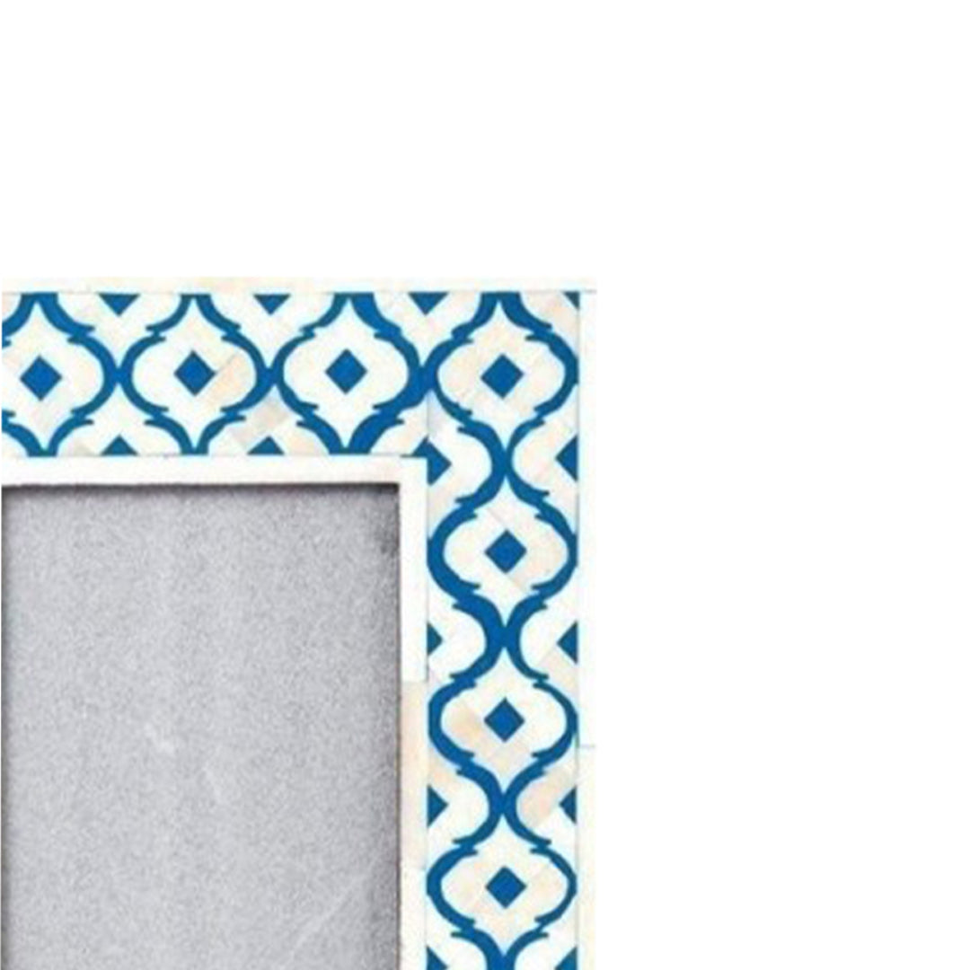 Handmade Customized Bone Inlay  Pattern Photo Frame Best For Home Decor