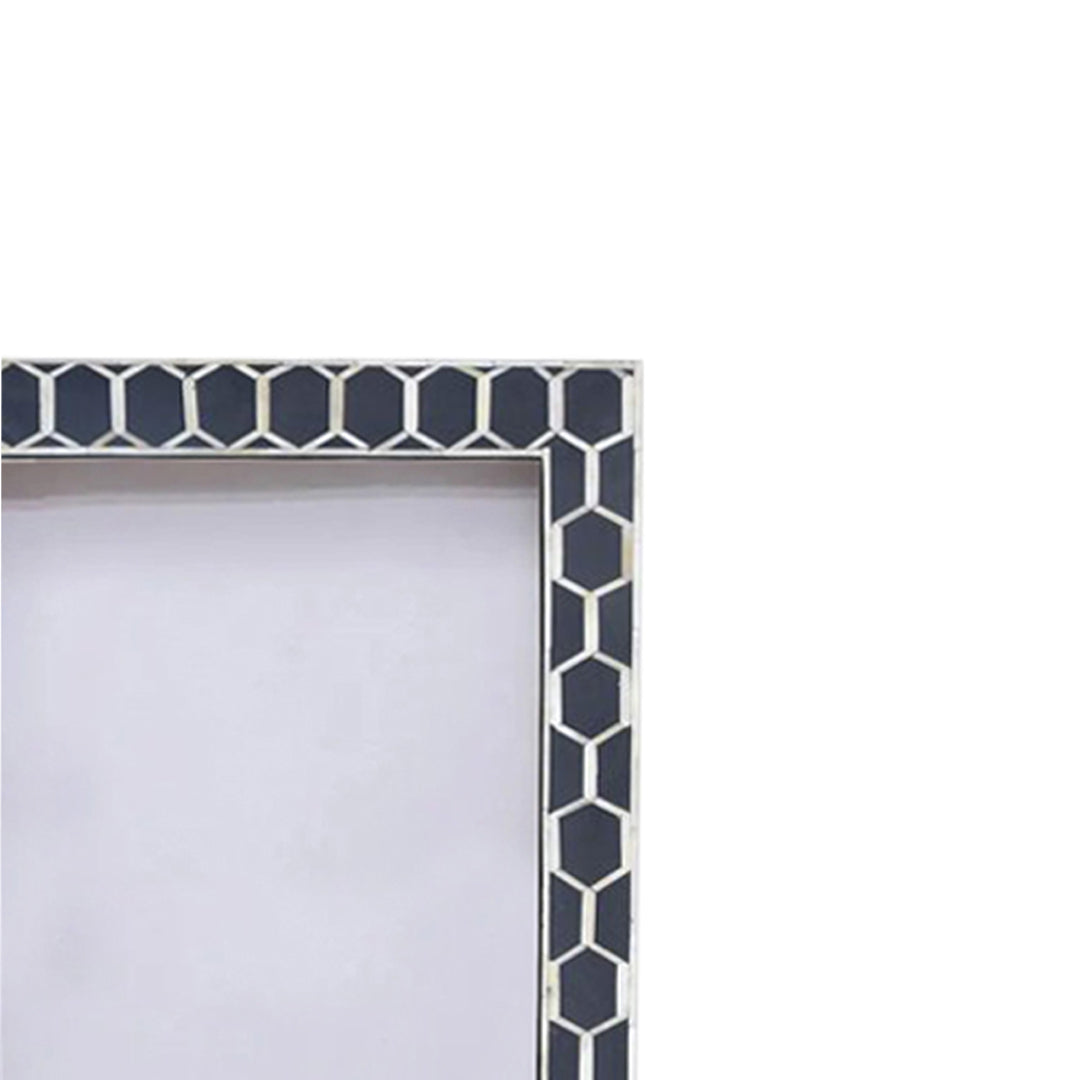Handmade Customized Bone Inlay  Pattern Photo Frame Best For Home Decor