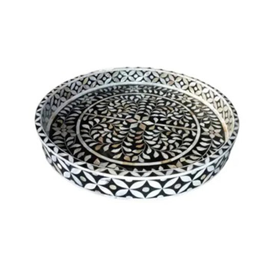 Handmade Customized Mother of Pearl Serving Tray for Home & Office
