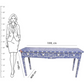 Handmade Bone Inlay Bench Beautifully Crafted Floral Design Pretty Home Décor Bench Table Beautiful Living Room Bench Table