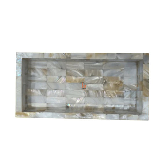 Handmade Mother Of Pearl Inlay Tray Decorative Serving Tray Ready To Ship Perfect Gift