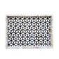 Handmade Customized Mother of Pearl rectangular Serving Tray