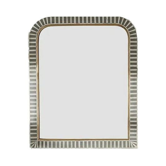 Handmade Bone Inlay Rectangle Mirror Frame Beautiful Wall Mirror Frame Best Home Decor Mirror Design Bedroom Mirror Frame