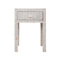 Personalized Bone Inlay Bed Side Night Stand Table For Living Room Furniture