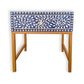Personalized Bone Inlay Bedside Table /Home Decor Purpose/ Attractive Floral /Design Beautifully Crafted Bedside Table