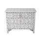 Personalized Bone Inlay Chest Of 4 Drawer is Perfect For Bedroom Living room or Entryway Decor