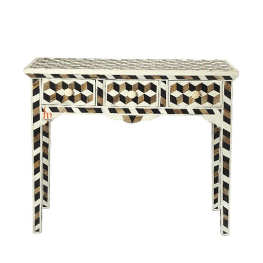 Personalized Mother Of Pearl Inlay Beautiful Console Home Decor Purpose Beautiful Traditional Indian Design