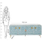 Handmade Bone Inlay Long Cabinet Beautifully Crafted Home Decor Furniture Attractive Living Room Furniture TV Cabinet