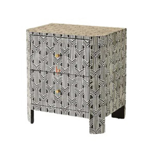 Personalized Handmade Midtown Inlay Nightstand Night Stand