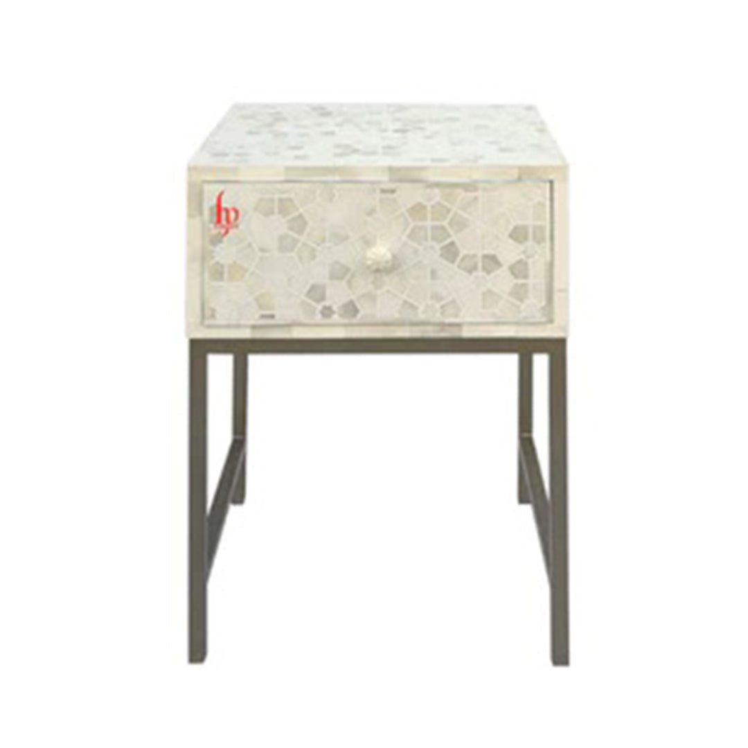 Handmade Star Pattern Bedside Table/End table/Nightstand Perfect Home Décor