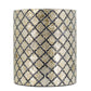 Handmade Customized Mother of Pearl Round Stool