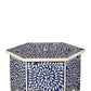 Handmade Bone Inlay Modern Antique Floral Design Stool Home Decor Furniture Beautifully Design Classic Vintage Furniture