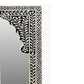 Handmade Customized  Bone Inlay Rectangular Mirror Frame Best For Home Decor