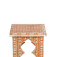 Handmade Bone Inlay Modern Antique Floral Design Stool Home Decor Furniture Beautifully Design Classic Vintage Furniture