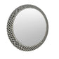Handmade Customized Bone Inlay Round Mirror Frame