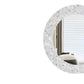 Handmade Mother Of Pearl Inlay Round Mirror Decorative Wall Mirror Frame