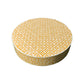 Customized Handmade Bone Inlay Round Coffee Table/ Star Eye Design Orange