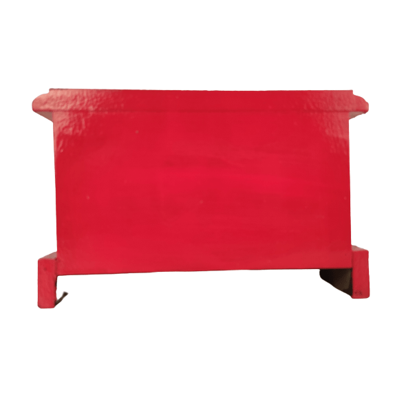 Beautiful Decorative Wooden and Ceramic 2 Drawer Small Chest for Home and Office Decor