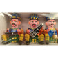 Beautiful Decorative 6 Wooden Musician Showpiece for Home Decor