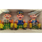 Beautiful Decorative 6 Wooden Musician Showpiece for Home Decor